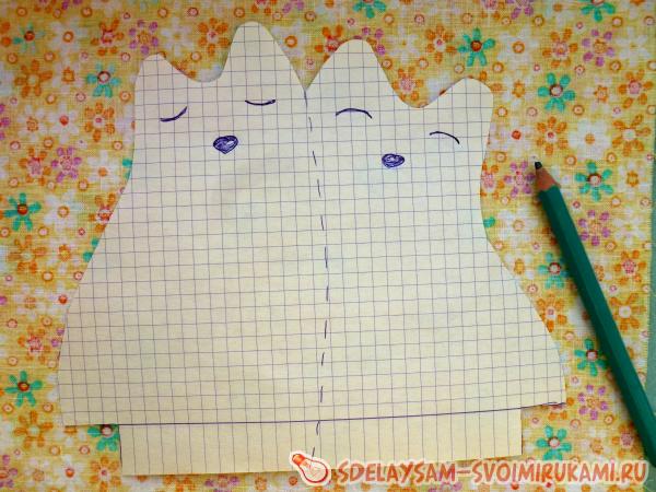 прикладываем шаблон