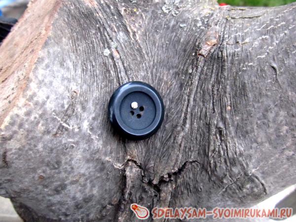 Украшение для садика из колеса