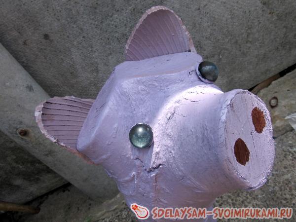 Украшение для садика из колеса