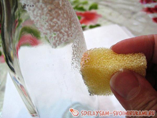 наносим краску