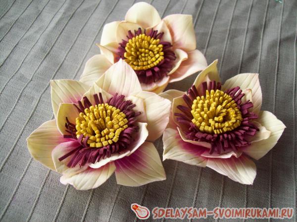 собираем цветок