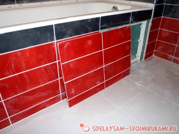 Лицевая панель для ванны