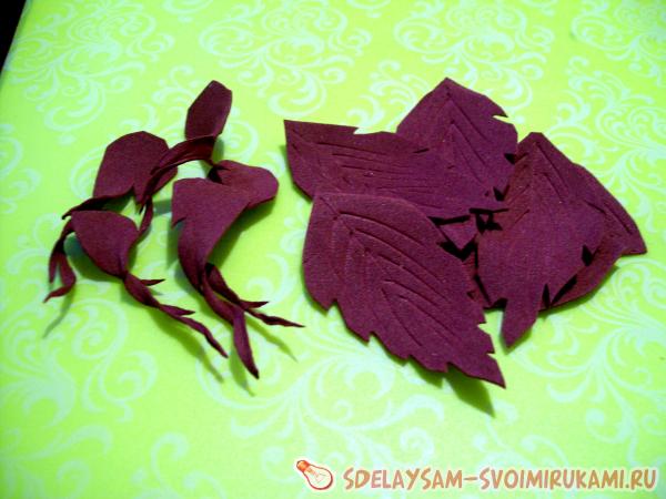 зажима для волос из фоамирана