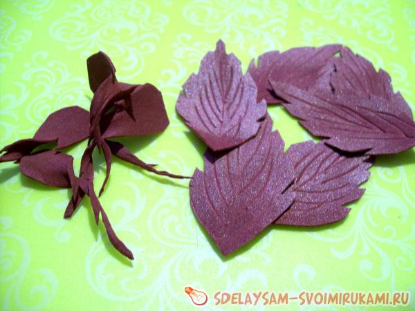 зажима для волос из фоамирана