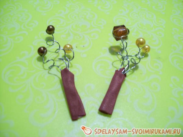 зажима для волос из фоамирана