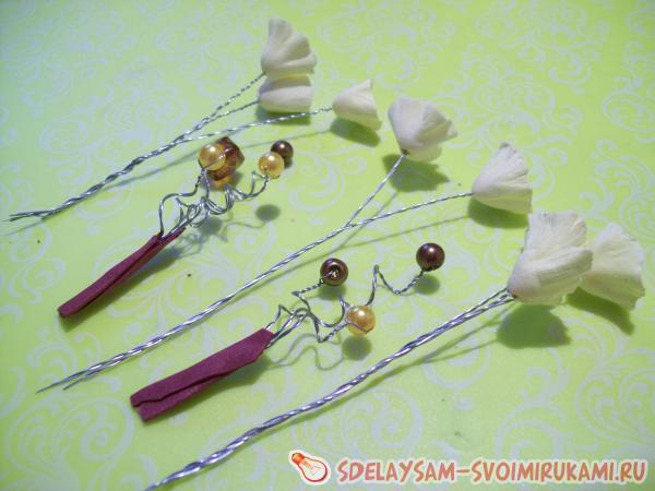 зажима для волос из фоамирана