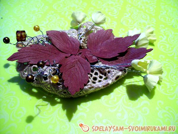 зажима для волос из фоамирана