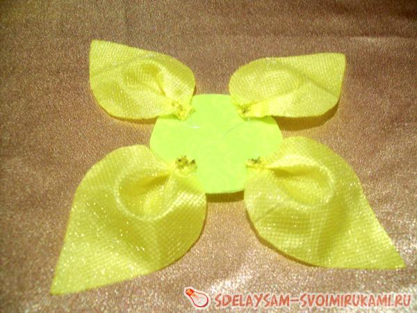 собираем цветок