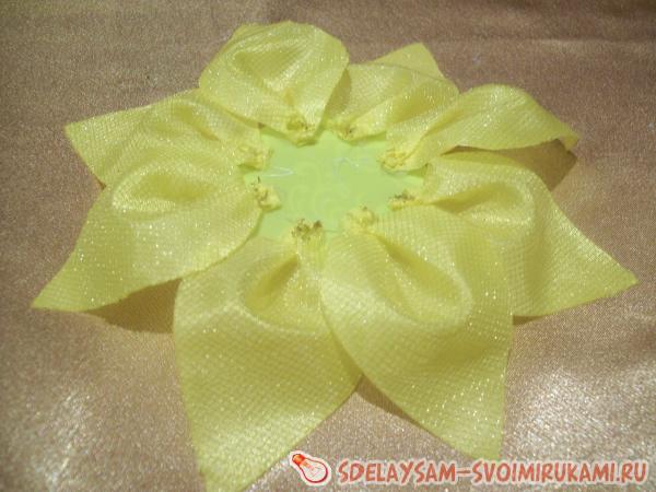 собираем цветок