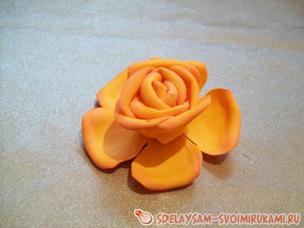 собираем розу