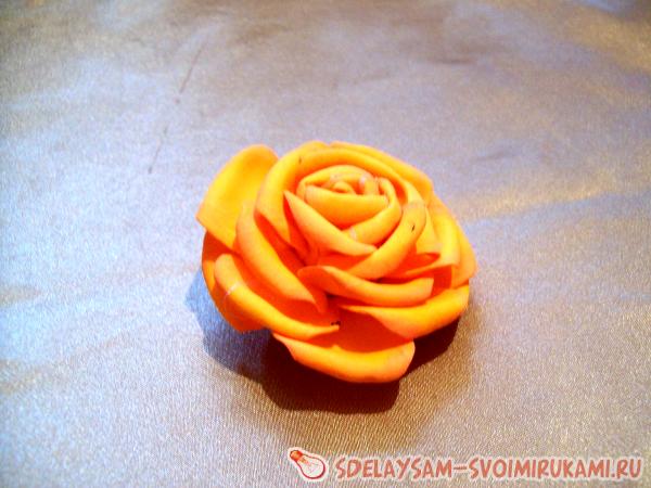 собираем розу