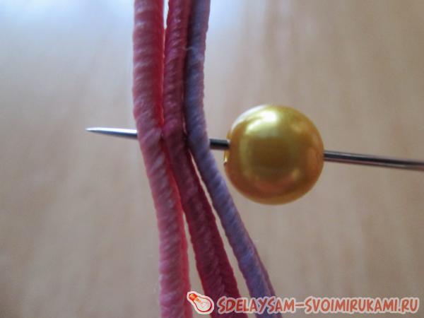 Вставляем леску