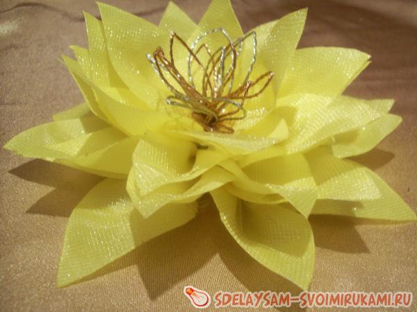 заколки для волос из органзы