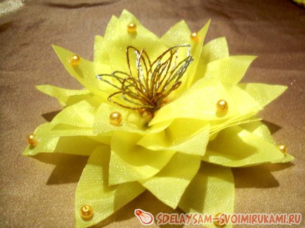 заколки для волос из органзы