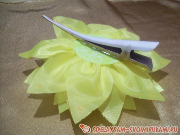 заколки для волос из органзы