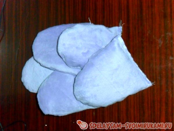 Декоративная подушка розочка