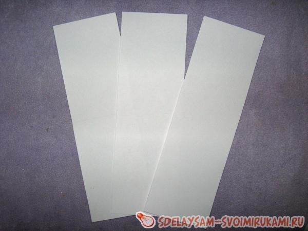 вырезаем три прямоугольника