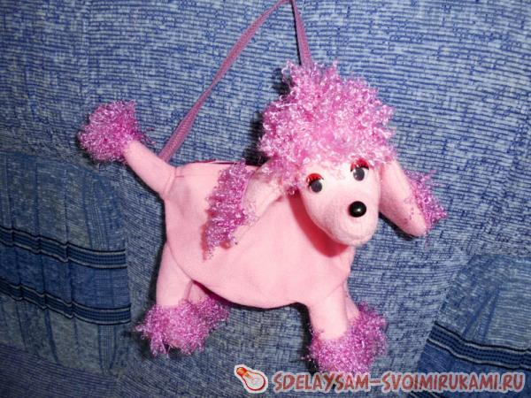 Сумка игрушка собачка