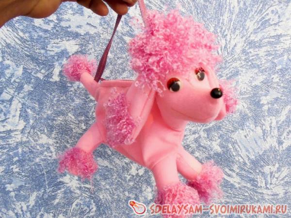 Сумка игрушка собачка