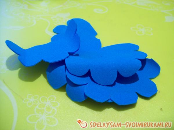 резинки для волос из фоамирана