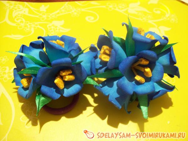 резинки для волос из фоамирана