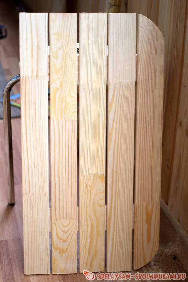 количества планок столик