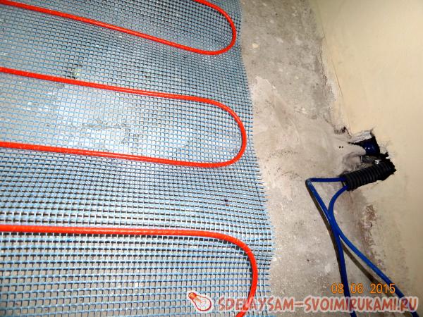 уровень нагревательного кабеля