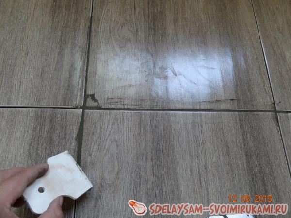 заделывание швов