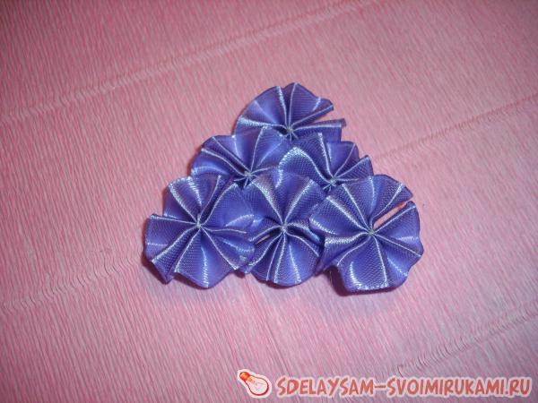 зажим Букетик хризантем