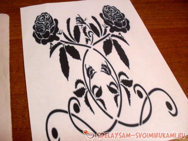 Напольная ваза своими руками