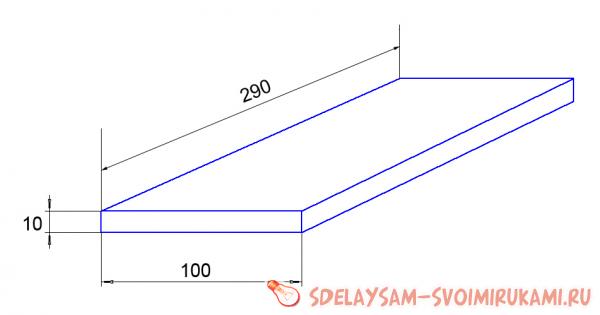 Полка кухонная