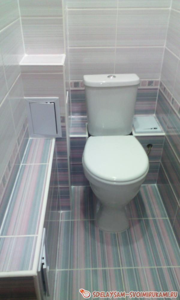 Выкладываем санузел плиткой