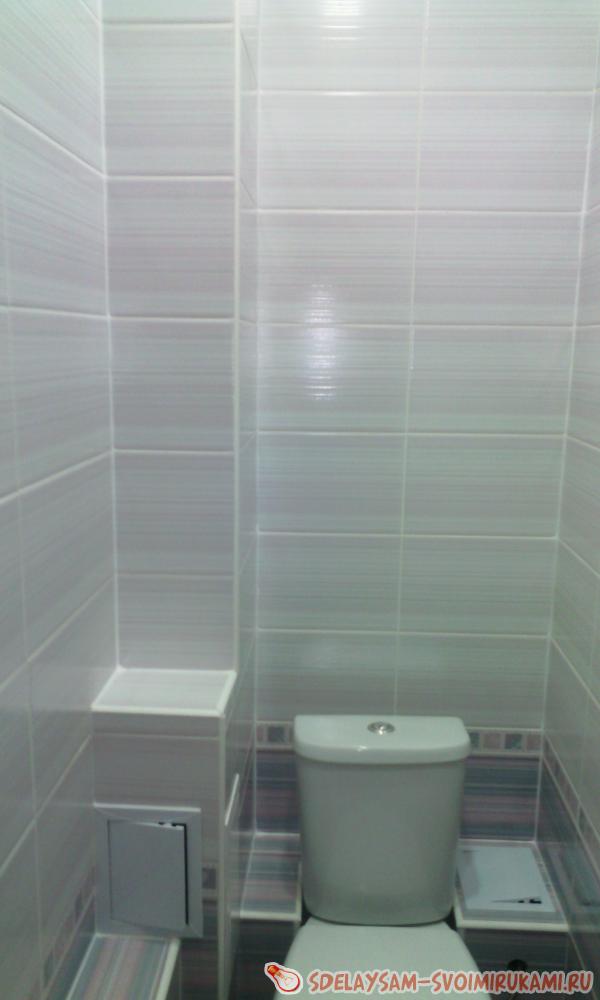 Выкладываем санузел плиткой