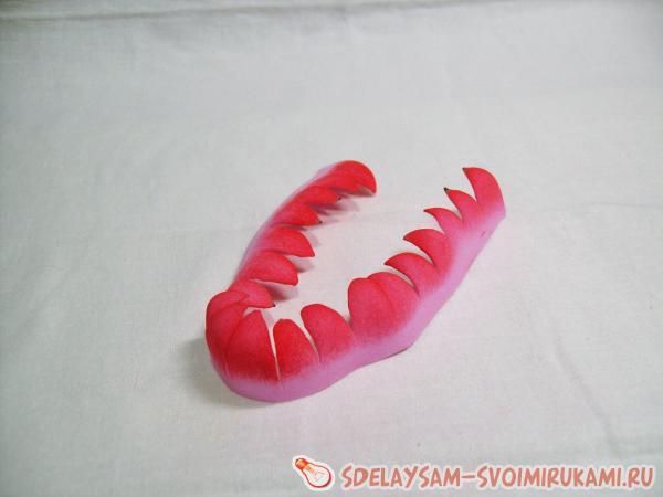 Георгин из фоамирана