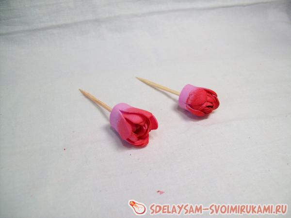 Георгин из фоамирана