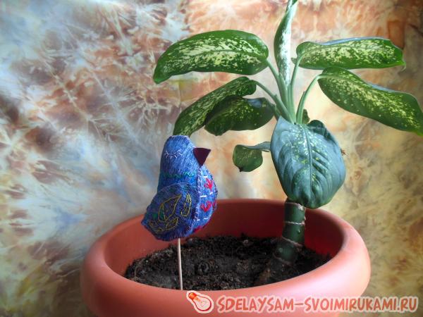 Птица счастья украшение