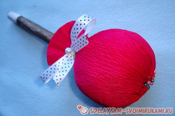 Топиарий с розами