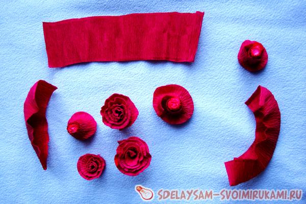 Топиарий с розами