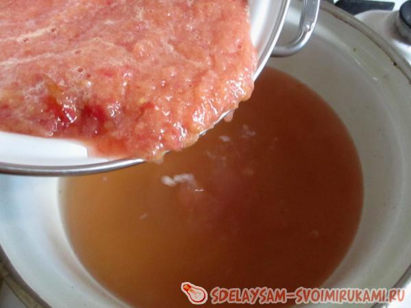 черешневый холодный суп