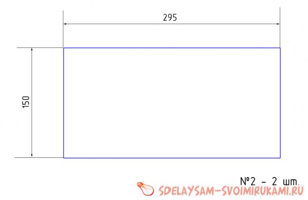 Трехэтажная полочка