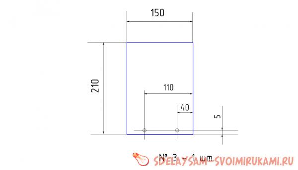 Трехэтажная полочка