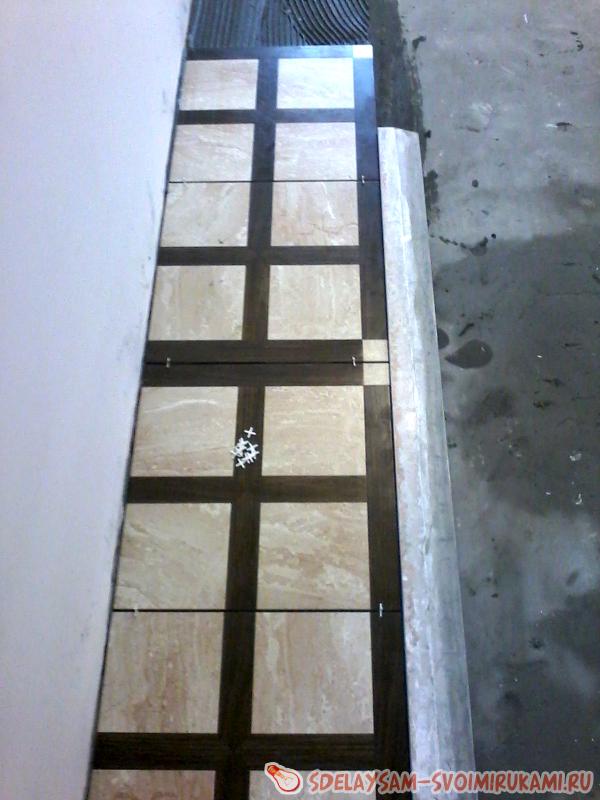 Монтаж керамической плитки