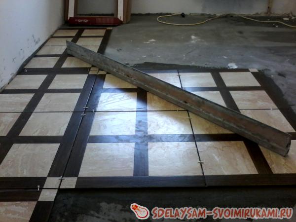 Монтаж керамической плитки