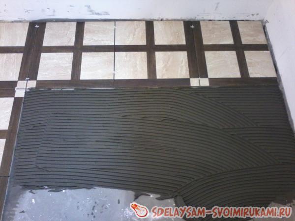 Монтаж керамической плитки