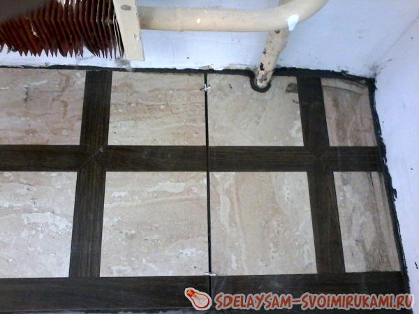 Монтаж керамической плитки