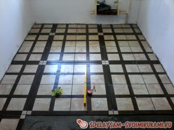 Монтаж керамической плитки
