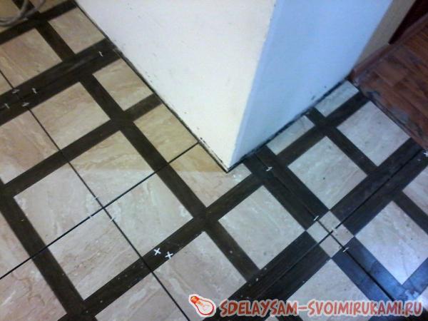 Монтаж керамической плитки