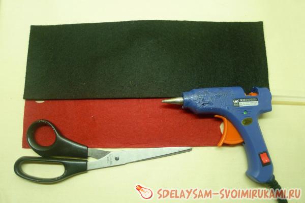 сумочка из фетра Божья коровка