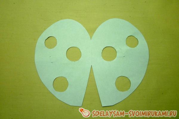 сумочка из фетра Божья коровка