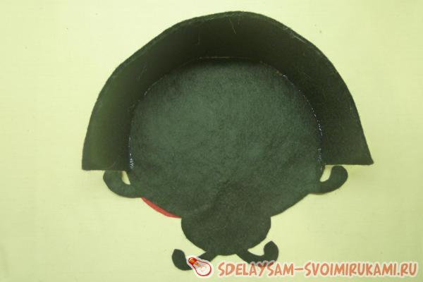 сумочка из фетра Божья коровка